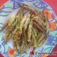 A picture of Fried okra.