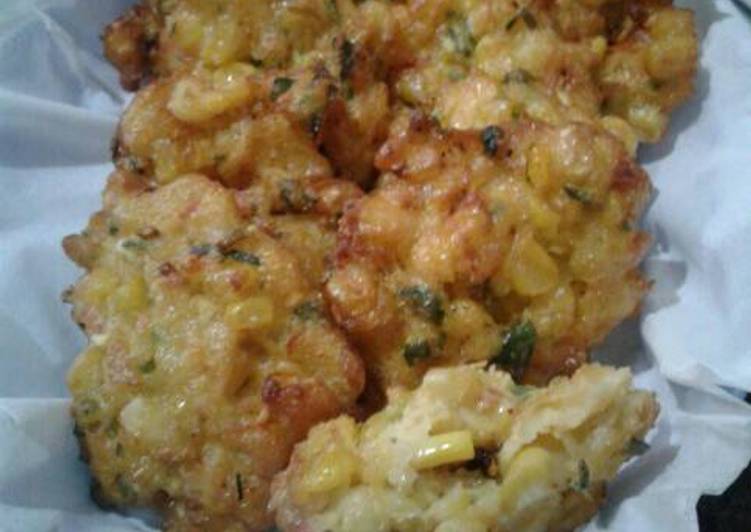 Resep Pelas / perkedel jagung yang Menggugah Selera