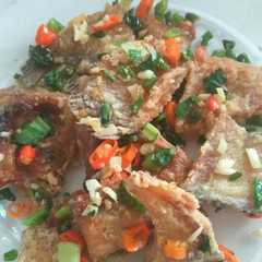 รูปของ Gurame krispy,cabe garam
