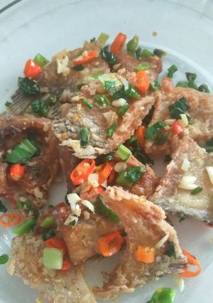 Foto resep Gurame krispy,cabe garam