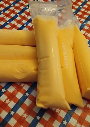 A picture of Orange Creamsicles.