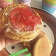 Pancitos al sartén de avena y coco fit