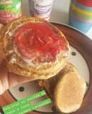 Pancitos al sartén de avena y coco fit