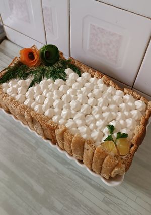 عکسی از دستور کیک مرغ