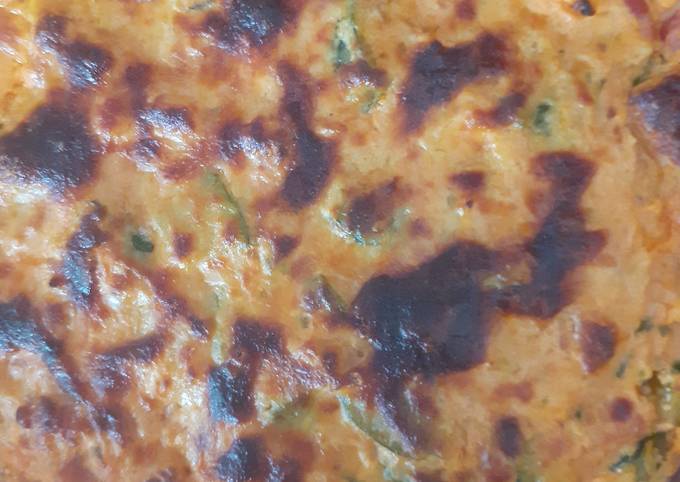 Torta salata ai tre sapori