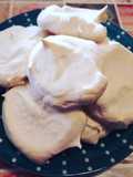 Meringhe vegane all'acqua faba