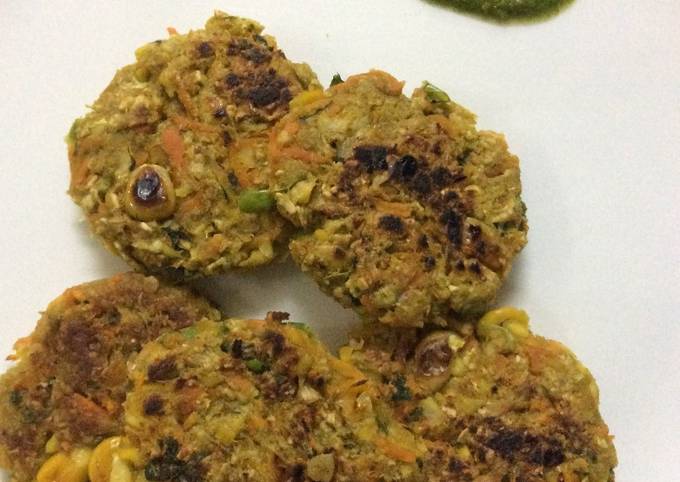 Oats And Corn Tikki