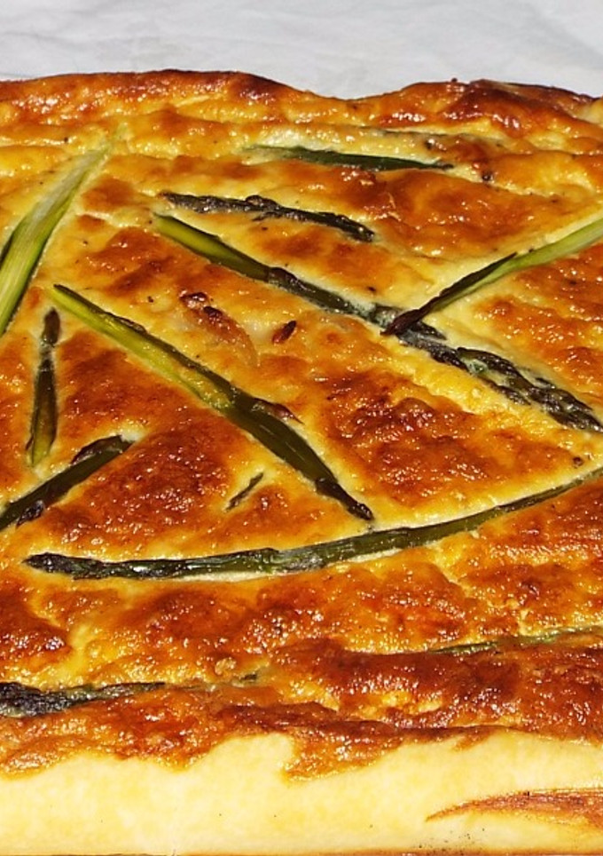 Una foto de Quiche de Espáragos