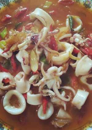 Foto resep Cumi saos pedas manis