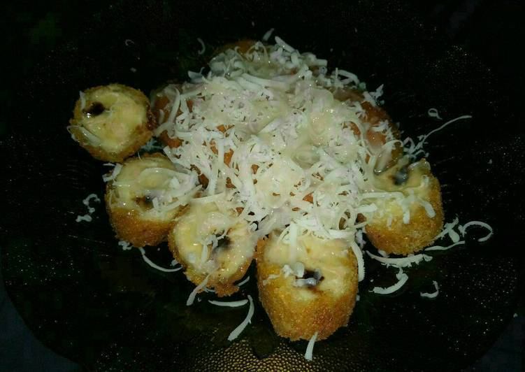 Nuget pisang (pisang goreng krispi)