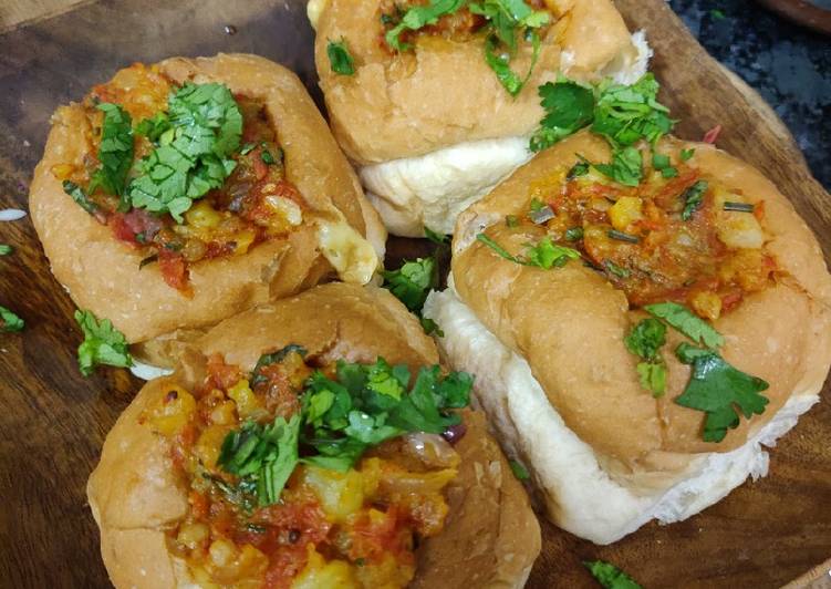 How to Make Appetizing Pao bhaji packet