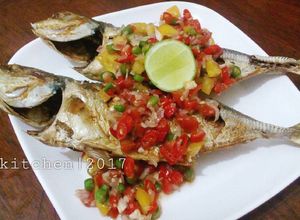 Foto resep Ikan Selar Goreng Sambal Dabu-Dabu Khas Manado