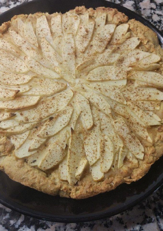 Una foto de Tarta de manzana fit