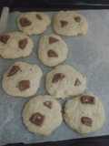 Masitas de vainilla con chispas de chocolate 🍫😋