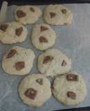 Masitas de vainilla con chispas de chocolate 🍫😋