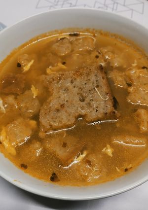 Una foto de Sopa de ajo