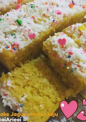 Foto resep Cake Jagung Manis Keju
