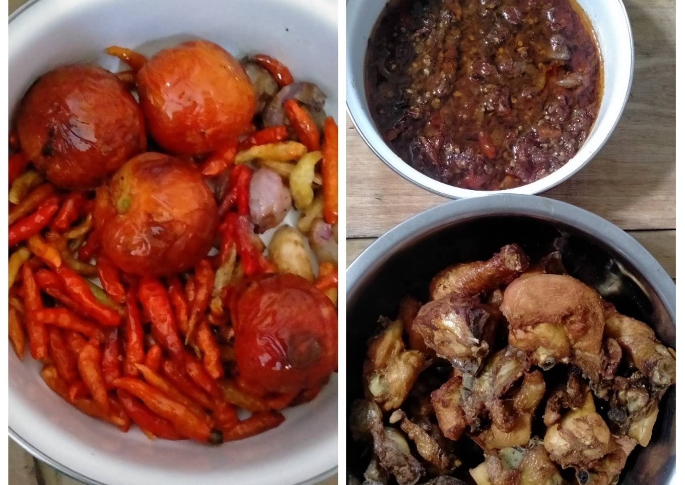 Ayam goreng sambal terasi ala paulus marthin