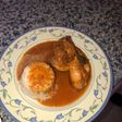 Pollo guisado en salsa de verduras