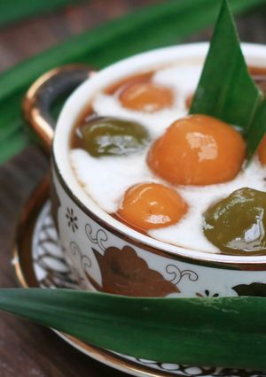 Foto resep Bubur Candil/Biji Salak Ubi enak,lembut,kenyal dan legit