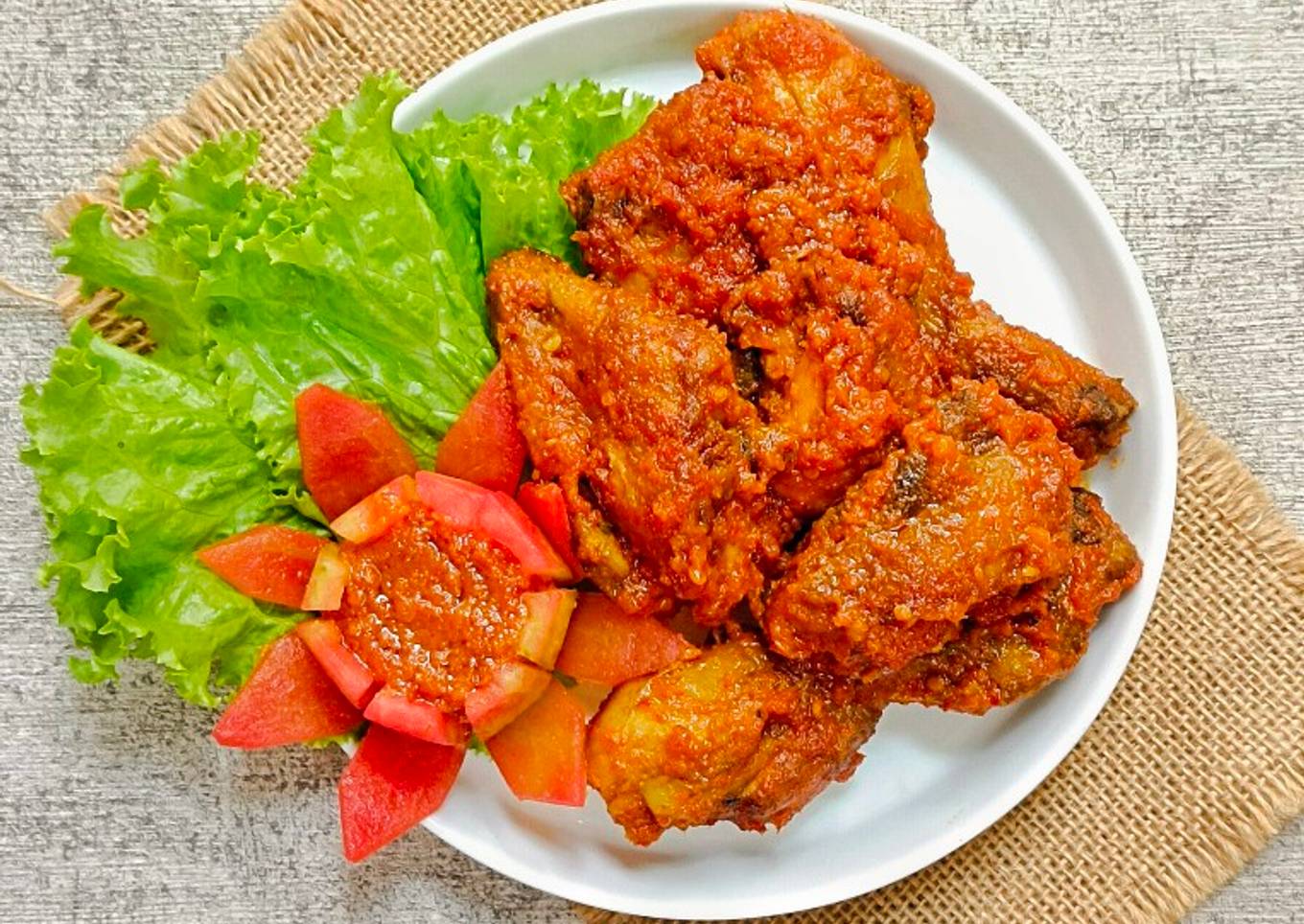 Ayam Goreng Sasando Khas NTT