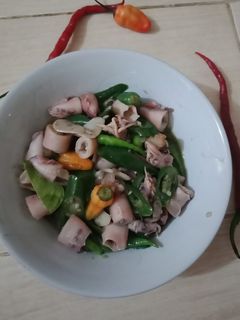 Foto resep Cumi asin cabe ijo