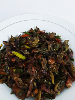 Foto resep Oseng cumi asin cabe hijau