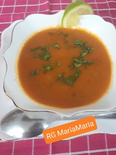 صورة لوصفة حساء الروبيان (جمبري) 🦐🥕