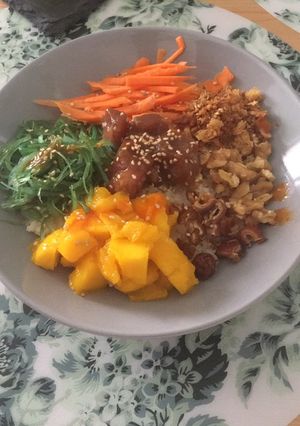 Una foto de Poke casero