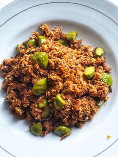 Foto resep Tongkol suir pedas pete