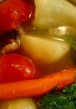 Csirkehúsleves recept fotója