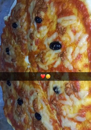 صورة لوصفة 🍕بيتزا🤤