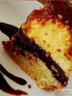 A picture of Whosayna’s Cake Caramel Pudding.