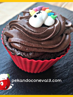 Una foto de Cupcakes de chocolate