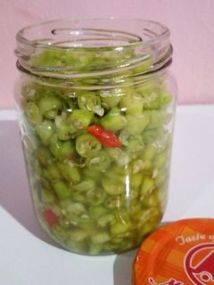 Foto resep Sambal Acar Cabe Ijo (Untuk Pelengkap Mie Ayam, Kwetiau Siram Dll)