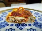 Una foto de hongos shiitake horno