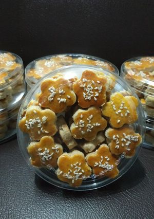 Foto resep Kue kering kacang gurih dan renyah