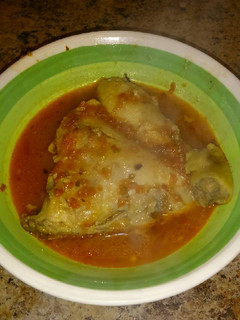 Una foto de Guisado de pollo 🍗🍗🍗