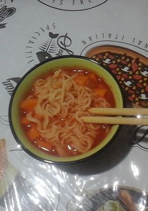 عکسی از دستور رامیون کره ای 🍲