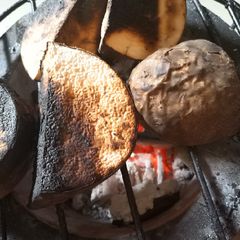 A picture of Roasted yam.