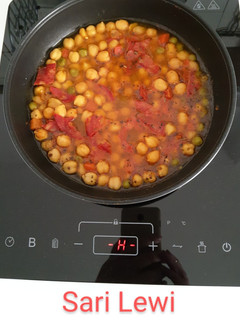 Una foto de Garbanzos en Placa de inducción (7 ingredientes)