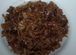 Foto resep Short Plate Beef Slice / Daging ala Yoshinoya
