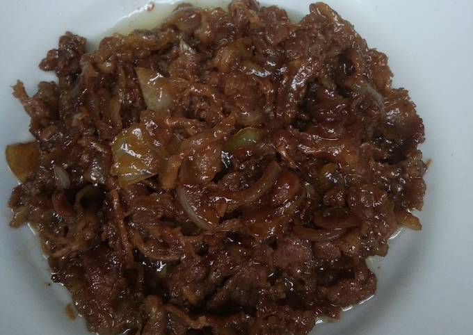 Short Plate Beef Slice / Daging ala Yoshinoya