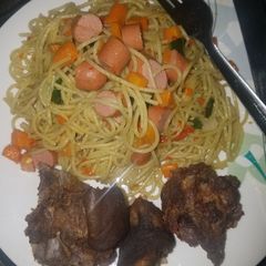 A picture of Spaghetti Stir-Fry.