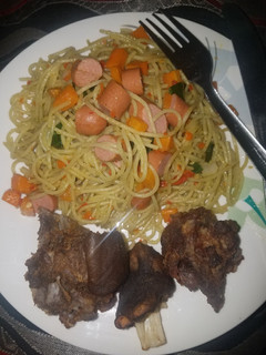 A picture of Spaghetti Stir-Fry.