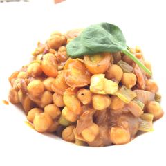 A picture of Curry Chickpea With Leeks (Vegan).