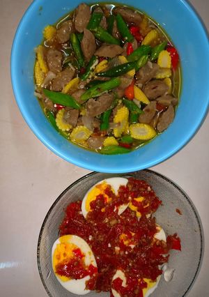 Foto resep Tumis buncis,putren,bakso