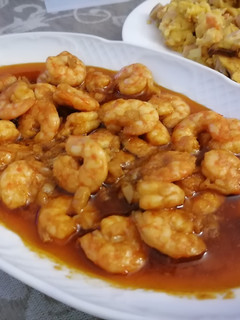 Una foto de Gambas pilpil 2 personas