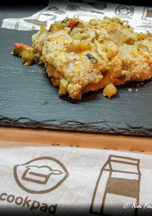Foto di Lasagne Vegetariane con Pane Carasau