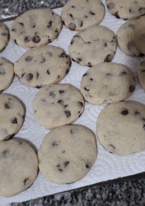 Una foto de Galletitas con chips de chocolate